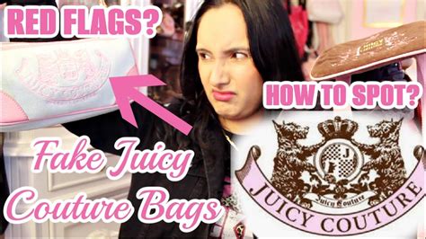 how to spot fake juicy couture bag|juicy leather couture bag.